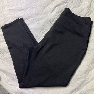 MTA Sport Criss Cross Waist Band Leggings Size Large